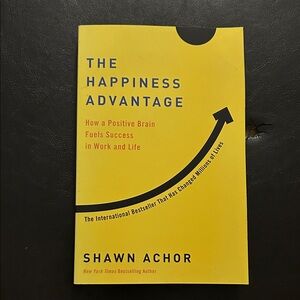 The Happiness Advantage Book by Shawn Achor
